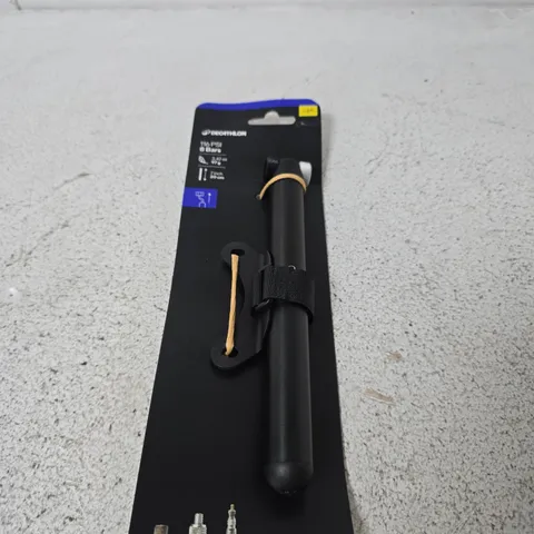 DECATHLON BIKE PUMP WITH VALVE ADAPTERS β SCHRADER, DUNLOP & PRESTA