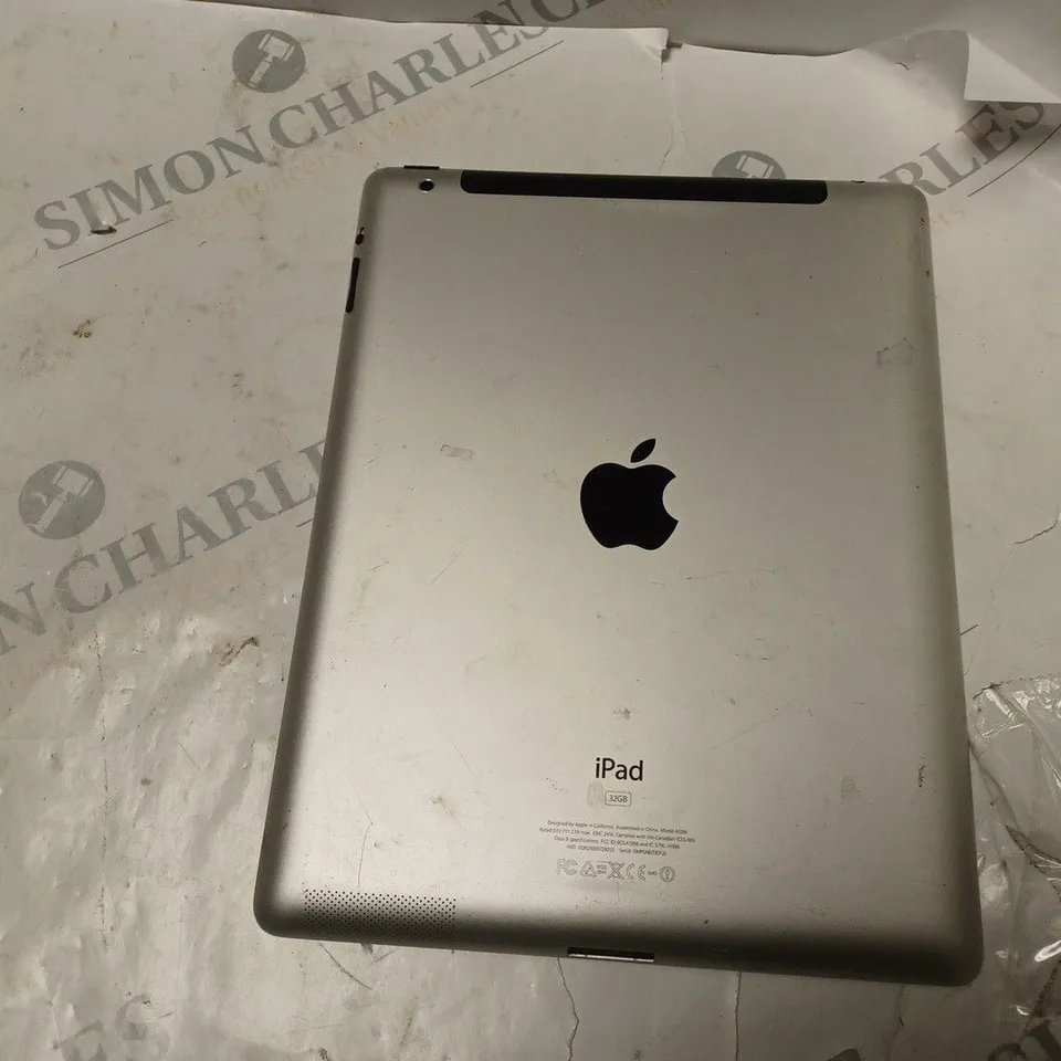 APPLE IPAD MODEL A1396 16GB 