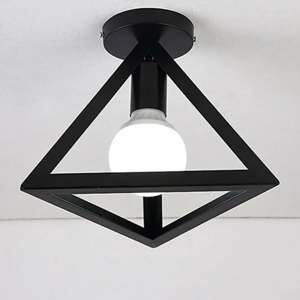 BOXED KOPEC 1 LIGHT 25CM SEMI FLUSH MOUNT 