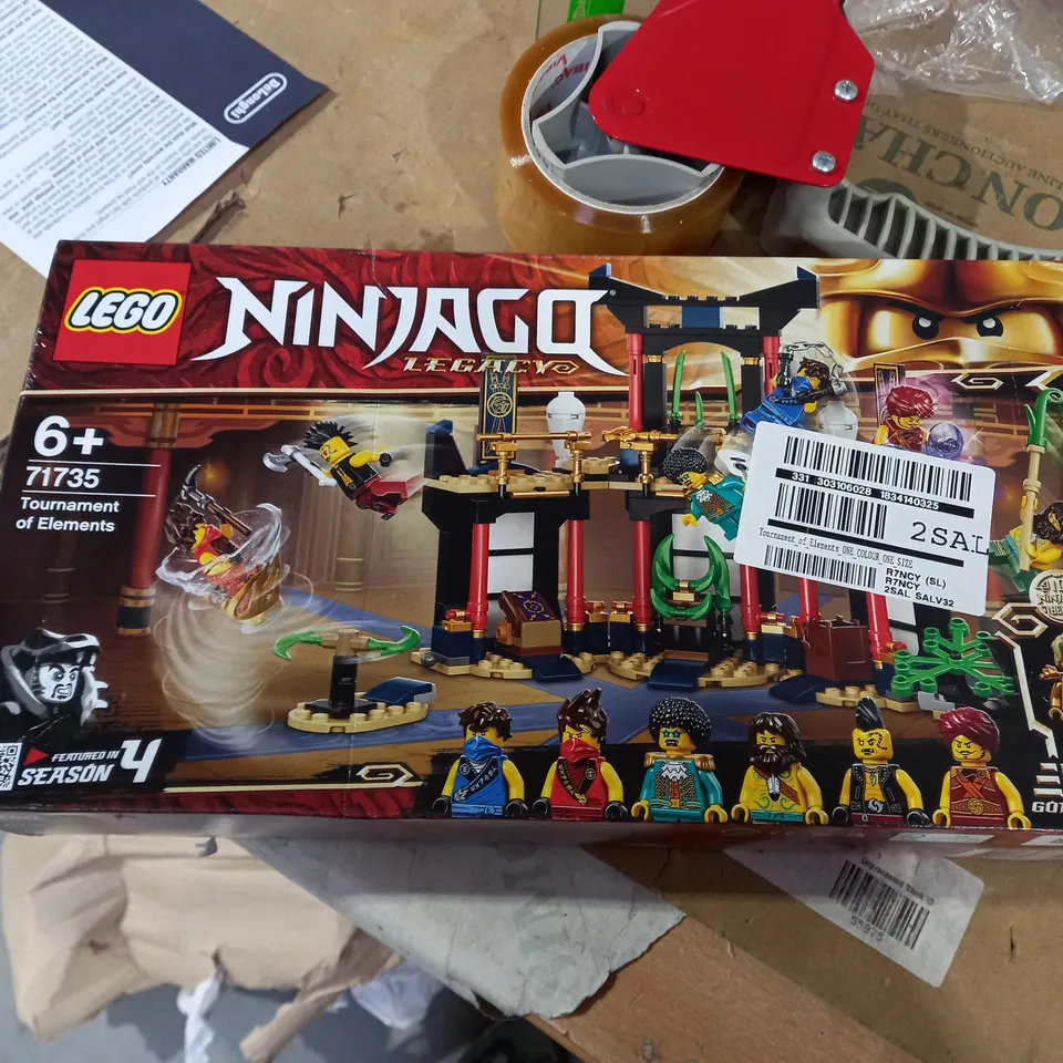LEGO NINJAGO LEGACY TOURNAMENTS OF ELEMENTS 71735    6+ RRP £24.99