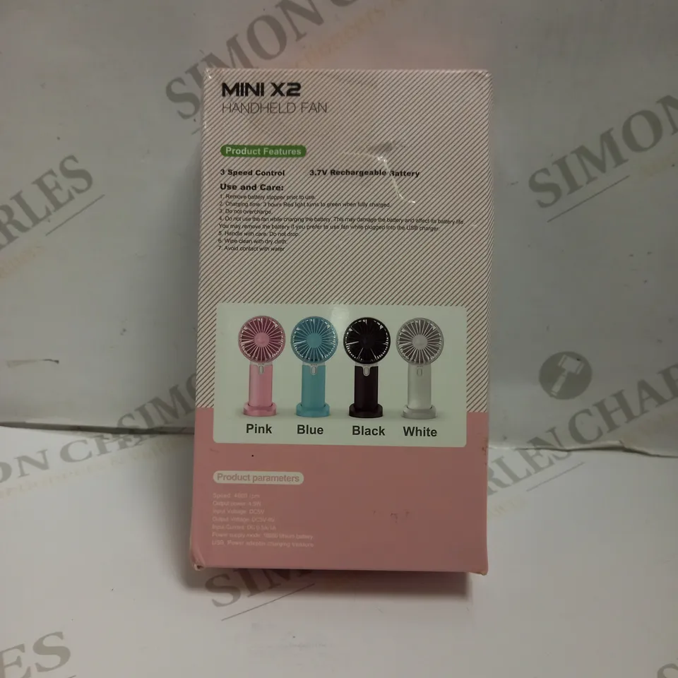 MINI X2 HANDHELD FAN 