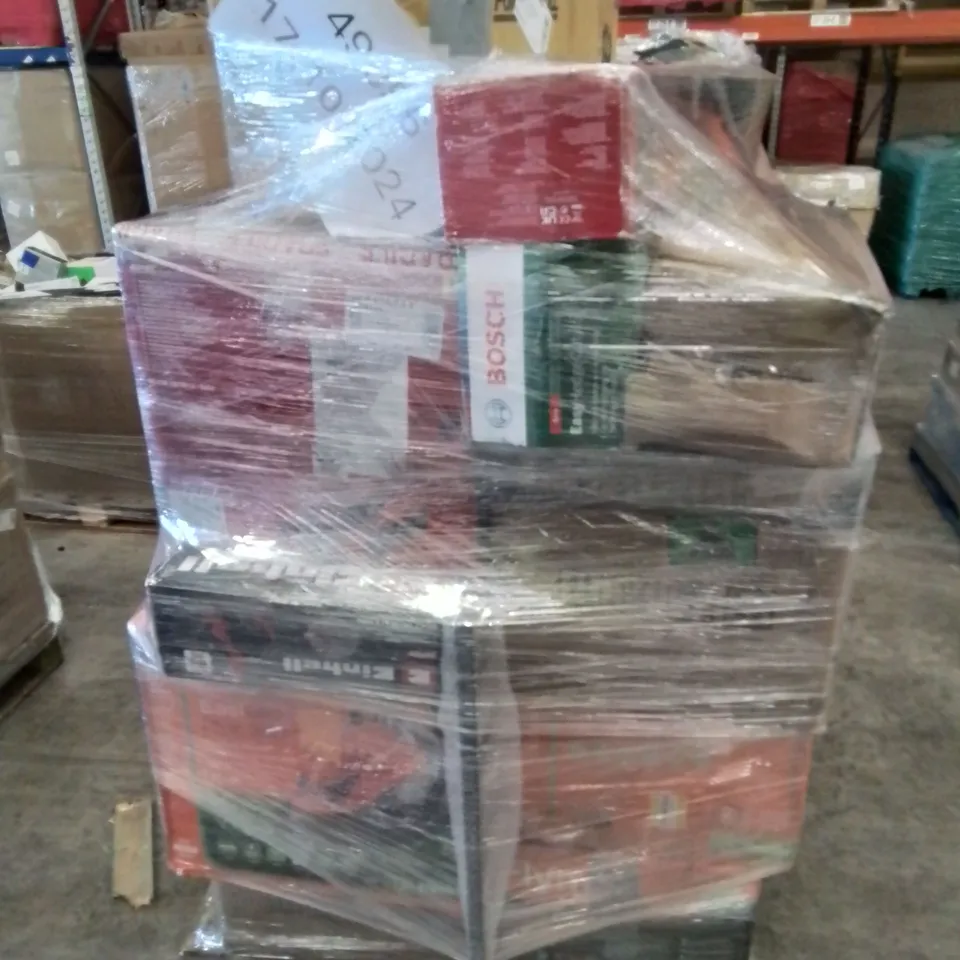 PALLET OF APPROXIMATELY 19 UNPROCESSED RAW RETURN HOUSEHOLD AND ELECTRICAL GOODS TO INCLUDE;
