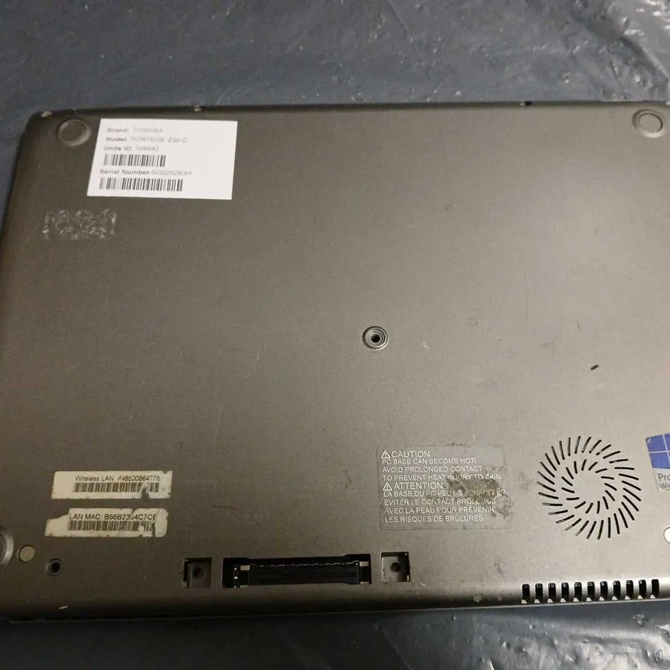 TOSHIBA PORTEGE Z30-C LAPTOP 