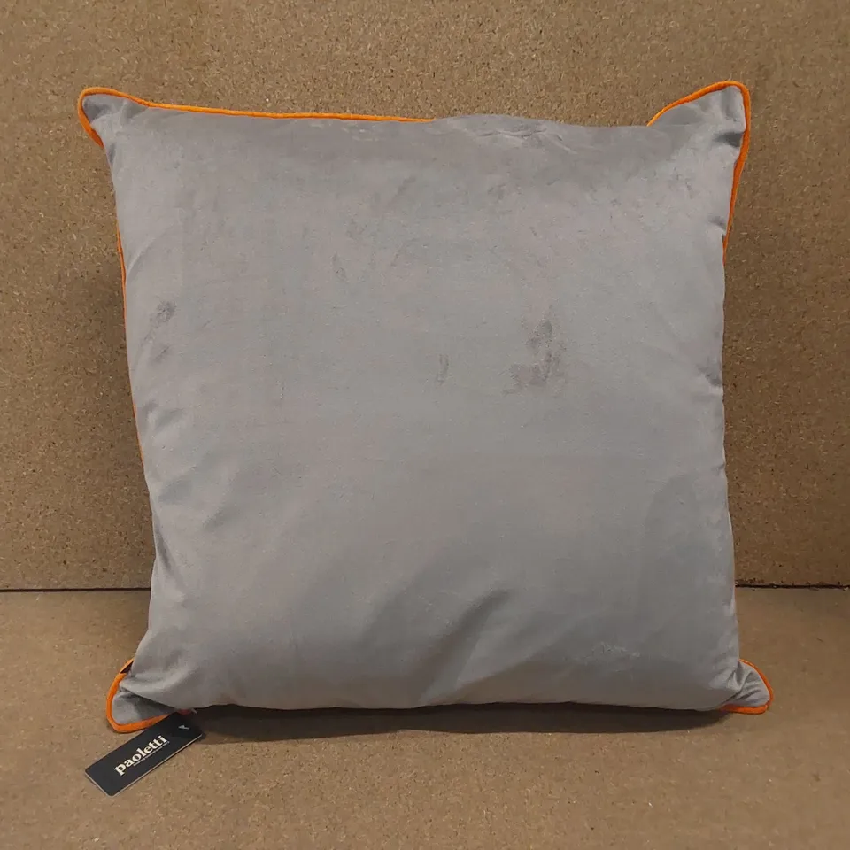 BAGGED BORGER MERIDIAN SQUARE SCATTER CUSHION WITH FILLING - SET OF 2 