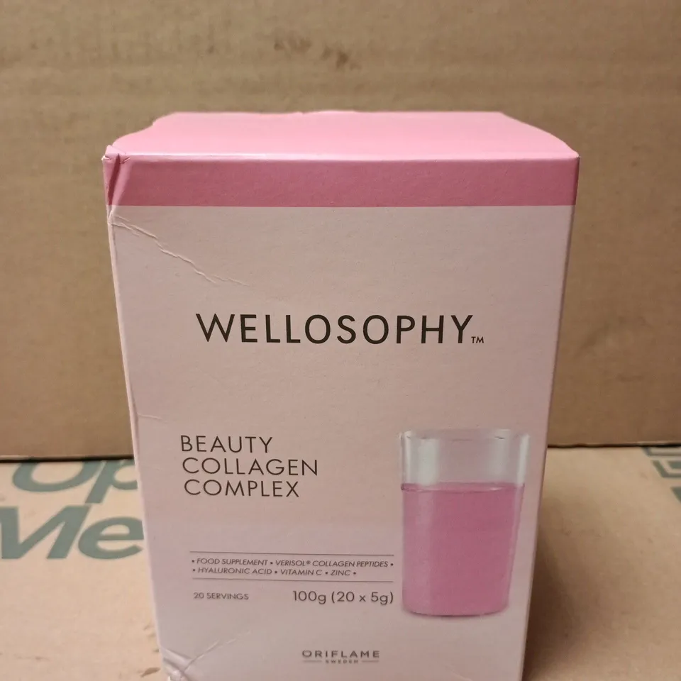 ORIFLAME WELLOSOPHY BEAUTY COLLAGEN COMPLEX - 20 X 5G