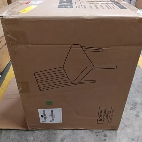 BOXED DINING CHAIRS (SET OF 2) - GREEN (1 BOX)