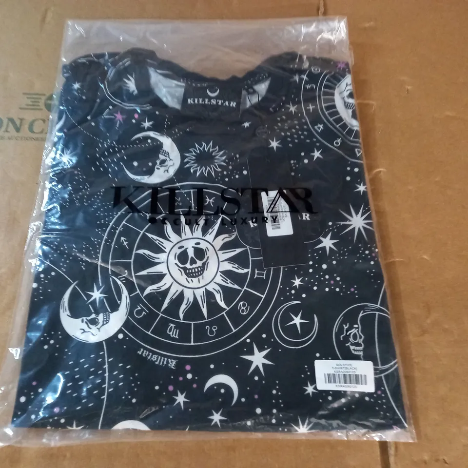 BAGGED SOLSTICE T-SHIRT IN BLACK - S