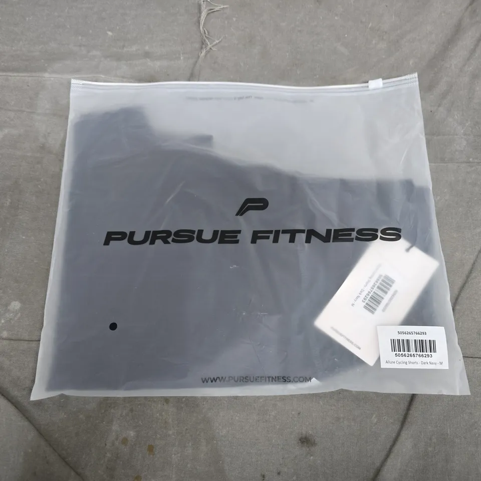 BAGGED PURSUE ALLURE CYCLING SHORTS IN DARK NAVY - MEDIUM