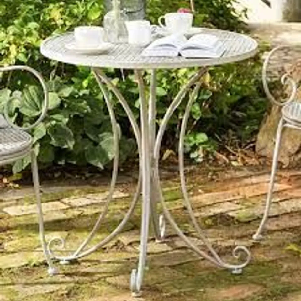 BOXED ALTUS IRON BISTRO TABLE 