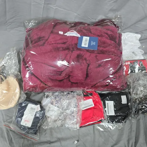 APPROXIMATELY 12 ASSORTED CLOTHING ITEMS IN VARIOUS COLOURS, SIZES, AND STYLES TO INCLUDE BRANDS SUCH AS ANITA, SUSA, GOSSARD, ETC