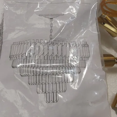 BOXED CRYSTAL CHANDELIER