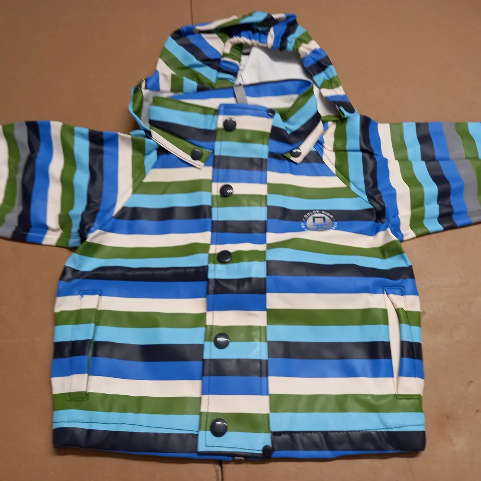 COLOUR KIDS GAZELLE PU RAIN COAT - 6-12 MD