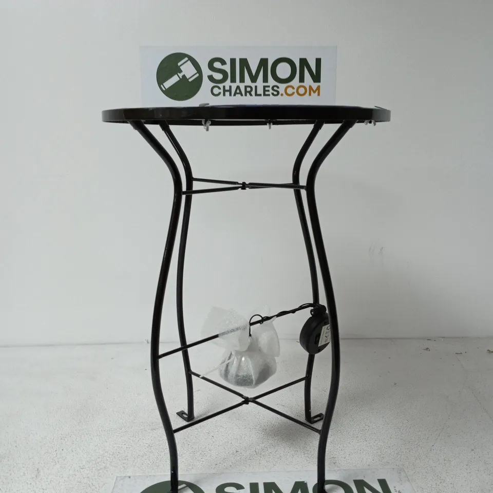 PEACOCK SOLAR GARDENING STAND BOXED WITH INSTRUCTIONS 