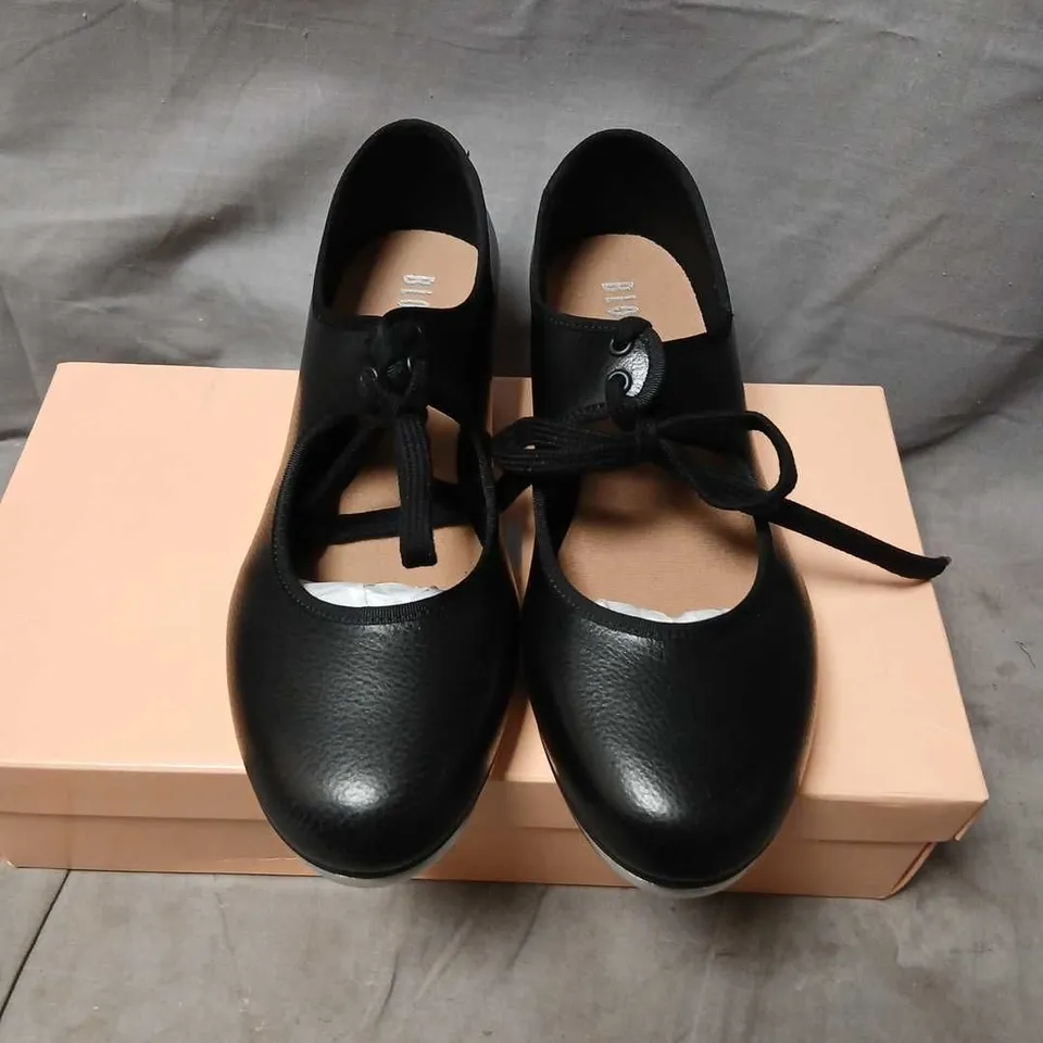 BLOCH BLACK LEATHER LACE-UP SHOES – MODEL S0330LU (NEW IN BOX)