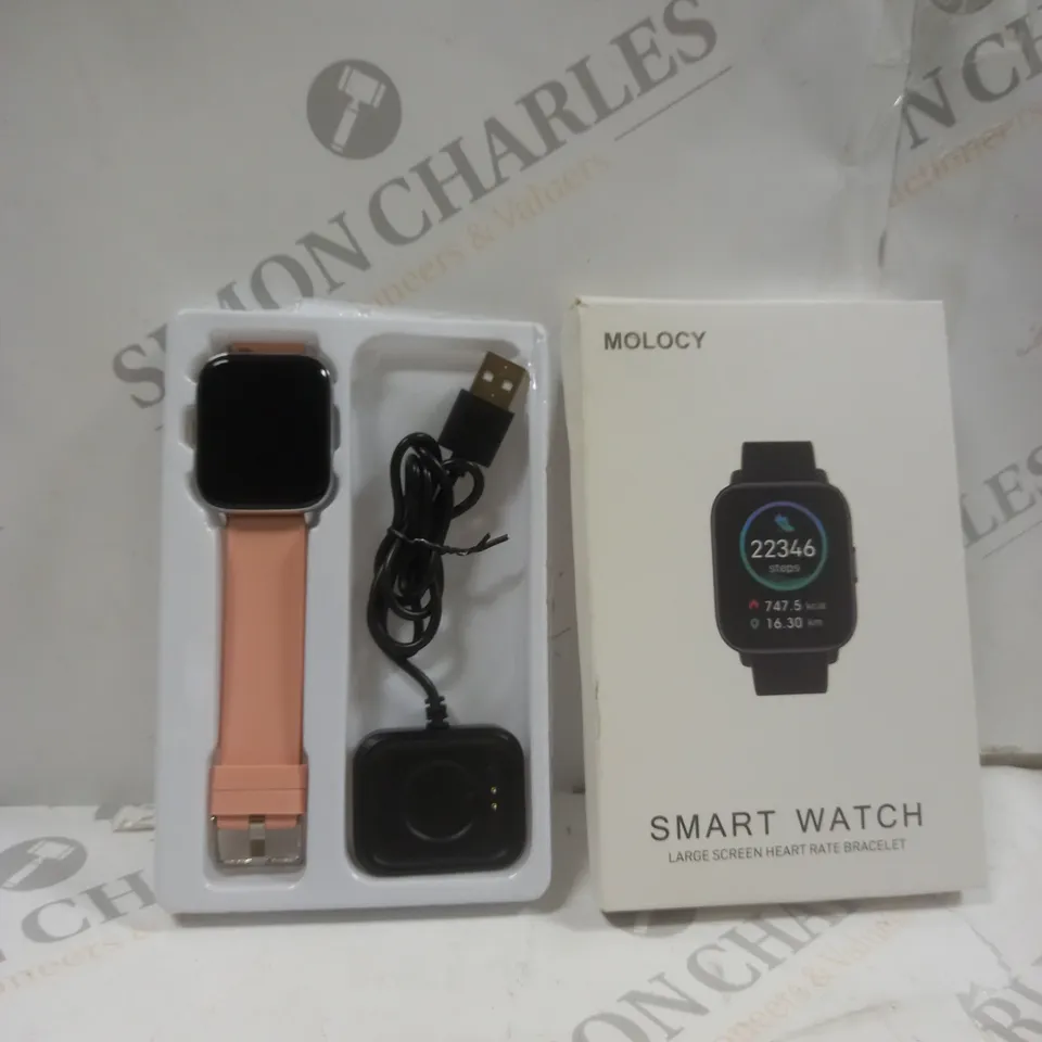 MOLOCY SMART WATCH HEART RATE BRACELET