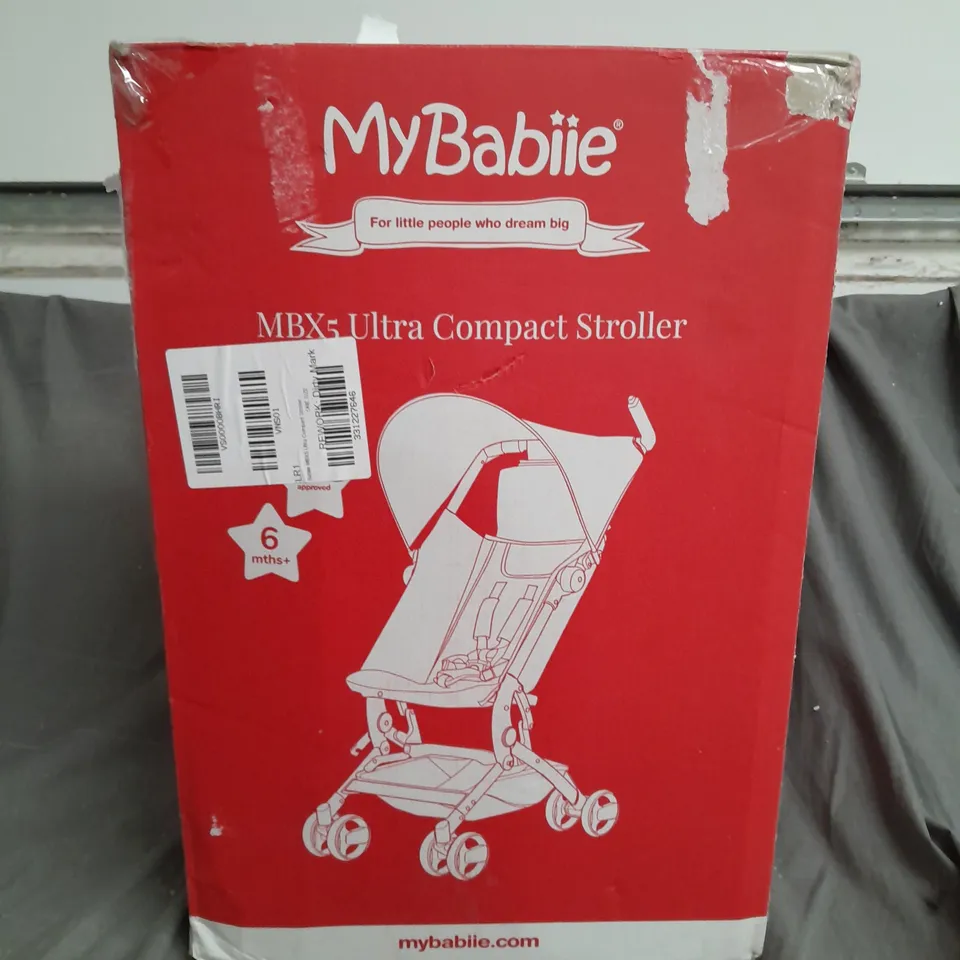 MY BABIIE MBX5 ULTRA COMPACT STROLLER