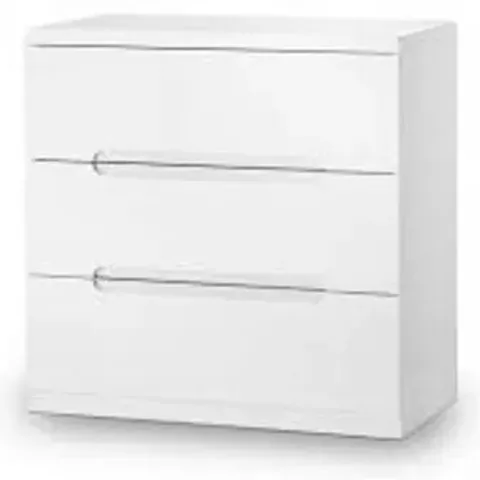 BOXED GEORGIANN 69.5CM WIDE 3 DRAWER CREAM OAK