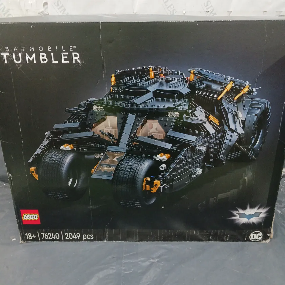 BOXED LEGO 76240 BATMAN THE DARK KNIGHT TRILOGY BATMOBILE TUMBLER 76240 RRP £229.99