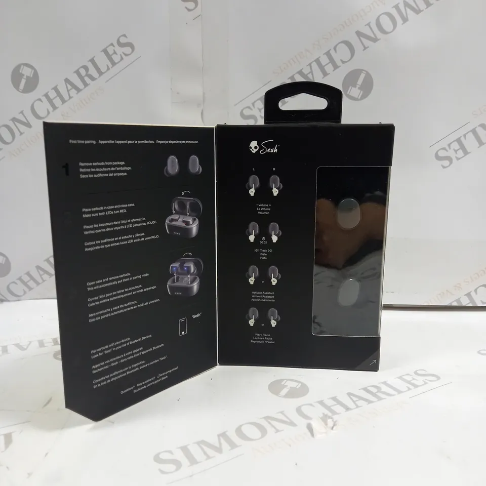 SKULLCANDY TRUE WIRELESS EARBUDS BOXED 