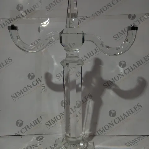 BOXED JM BY JULIEN MACDONALD 3 BRANCH CANDELABRA