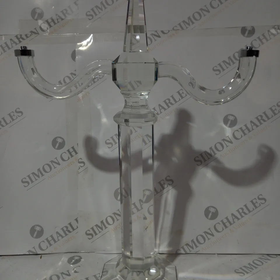 BOXED JM BY JULIEN MACDONALD 3 BRANCH CANDELABRA