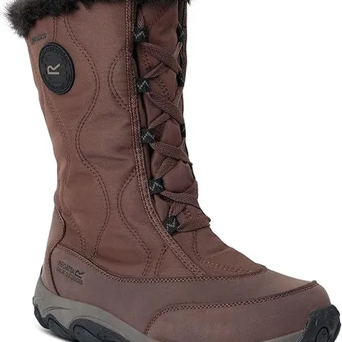 BRAND NEW REGATTA WOMENS KIRKWOOD BOOTS IN CHESNUT BROWN/BLACK - UK 6.5
