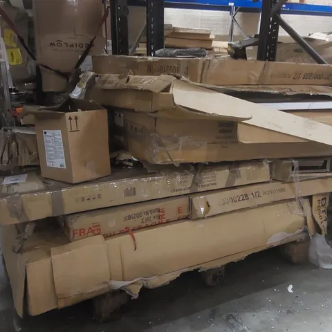 PALLET CONTAINING A LARGE QUANTITY OF ASSORTED FURNITURE PARTS ECT