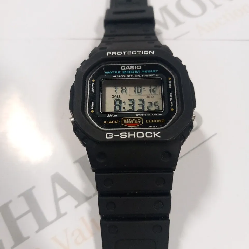 CASIO G SHOCK PROTECTIOIN WRIST WATCH