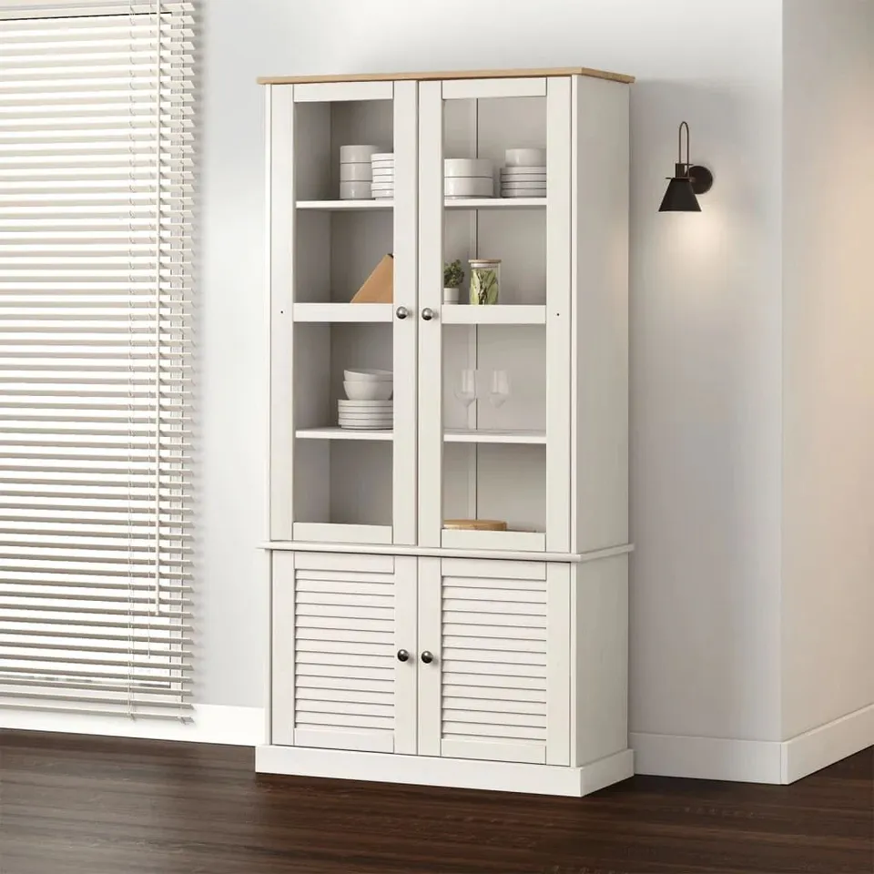 BOXED LENY DISPLAY CABINET [2 BOXES]