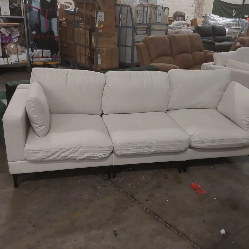 QUALITY DESIGNER DAN 71CM COTTON SQUARE ARM SOFA