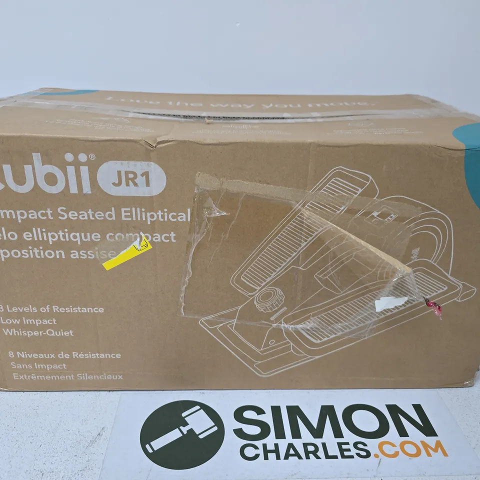 CUBII JR1 COMPACT SEATED ELLIPTICAL – BOXED