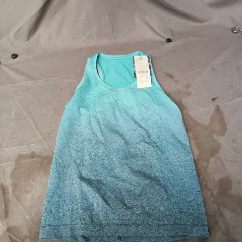 SWEATY BETTY LONDON TURQUOISE SLEEVELESS TANK – UK 12 (EU 40, US 8)