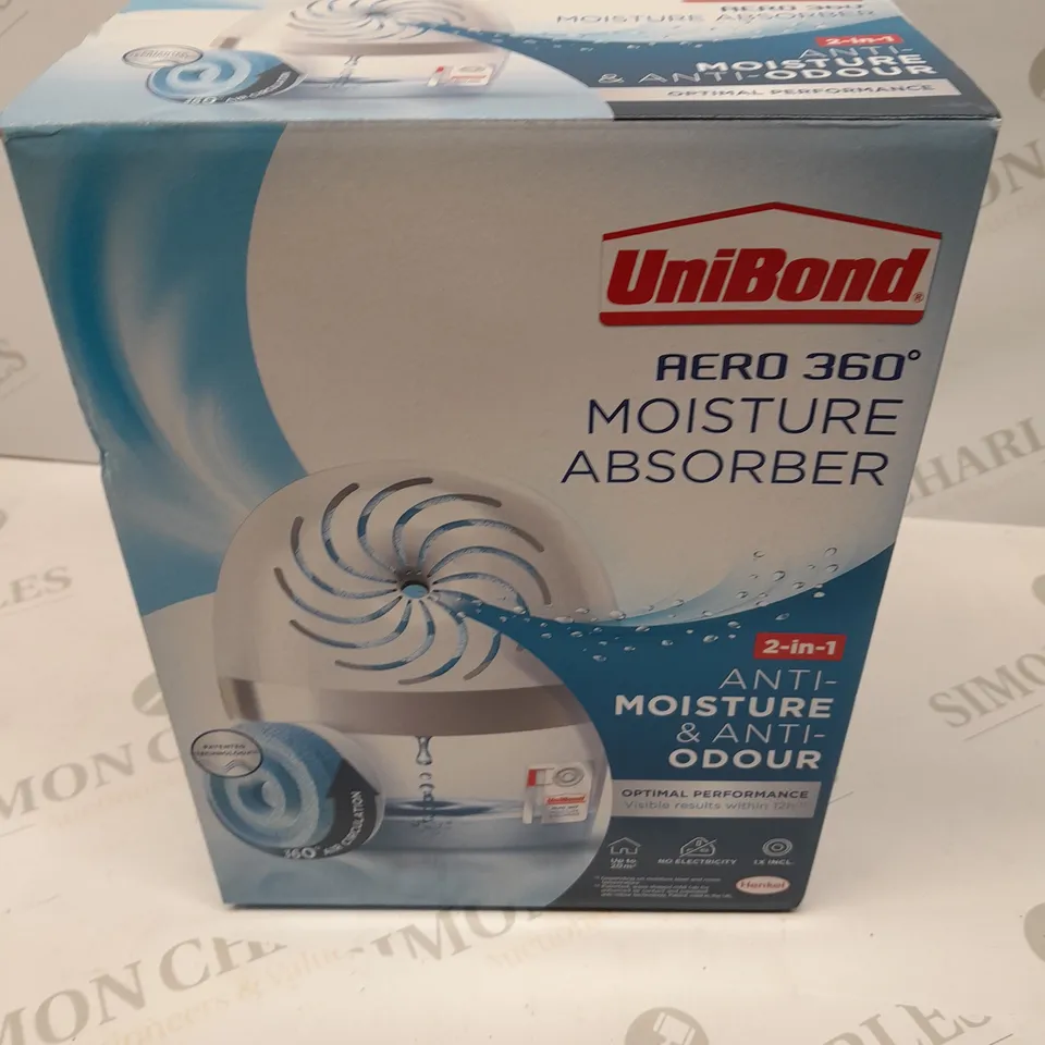 BRAND NEW BOXED UNIBOND AERO 360 DEGREES MOISTURE ABSORBER