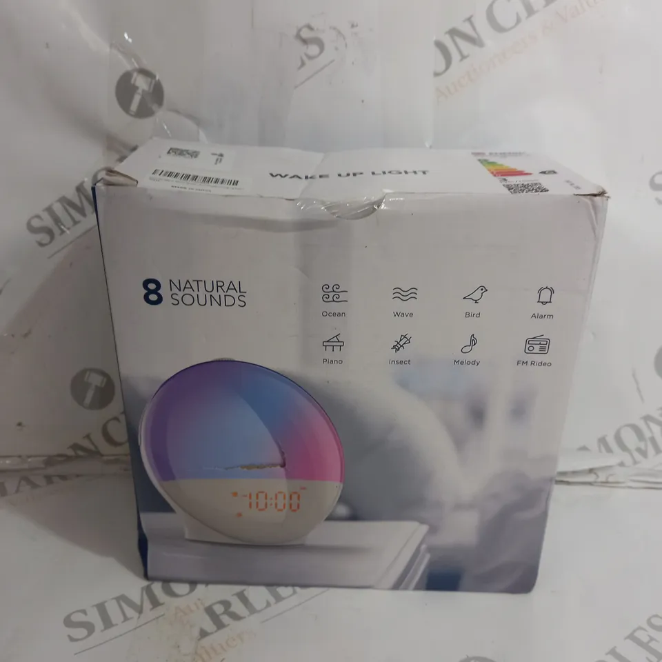 BOXED 8 NATURAL SOUNDS WAKE UP LIGHT