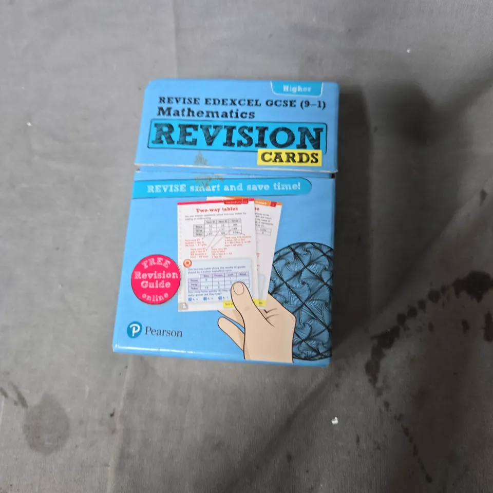 PEARSON GCSE MATHEMATICS REVISION CARDS – NEW GCSE (9-1)