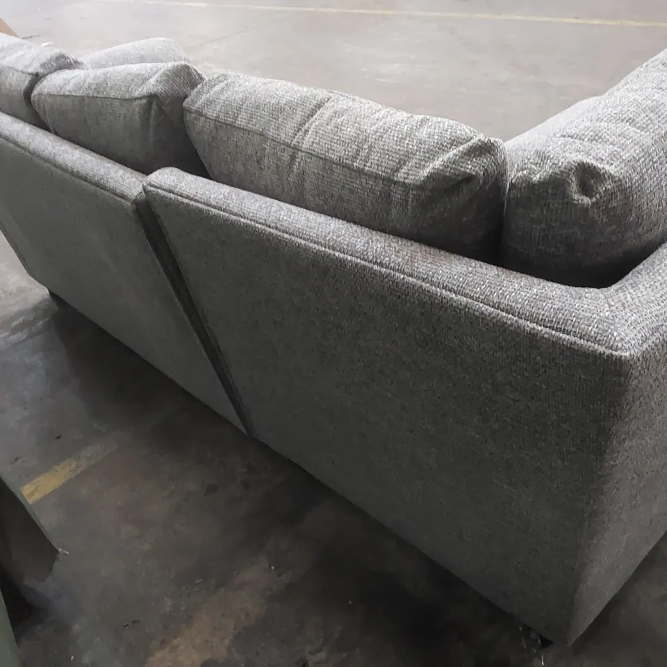DURY CHUNKY WEAVE STANDARD BACK CORNER GROUP SOFA RRP £1349