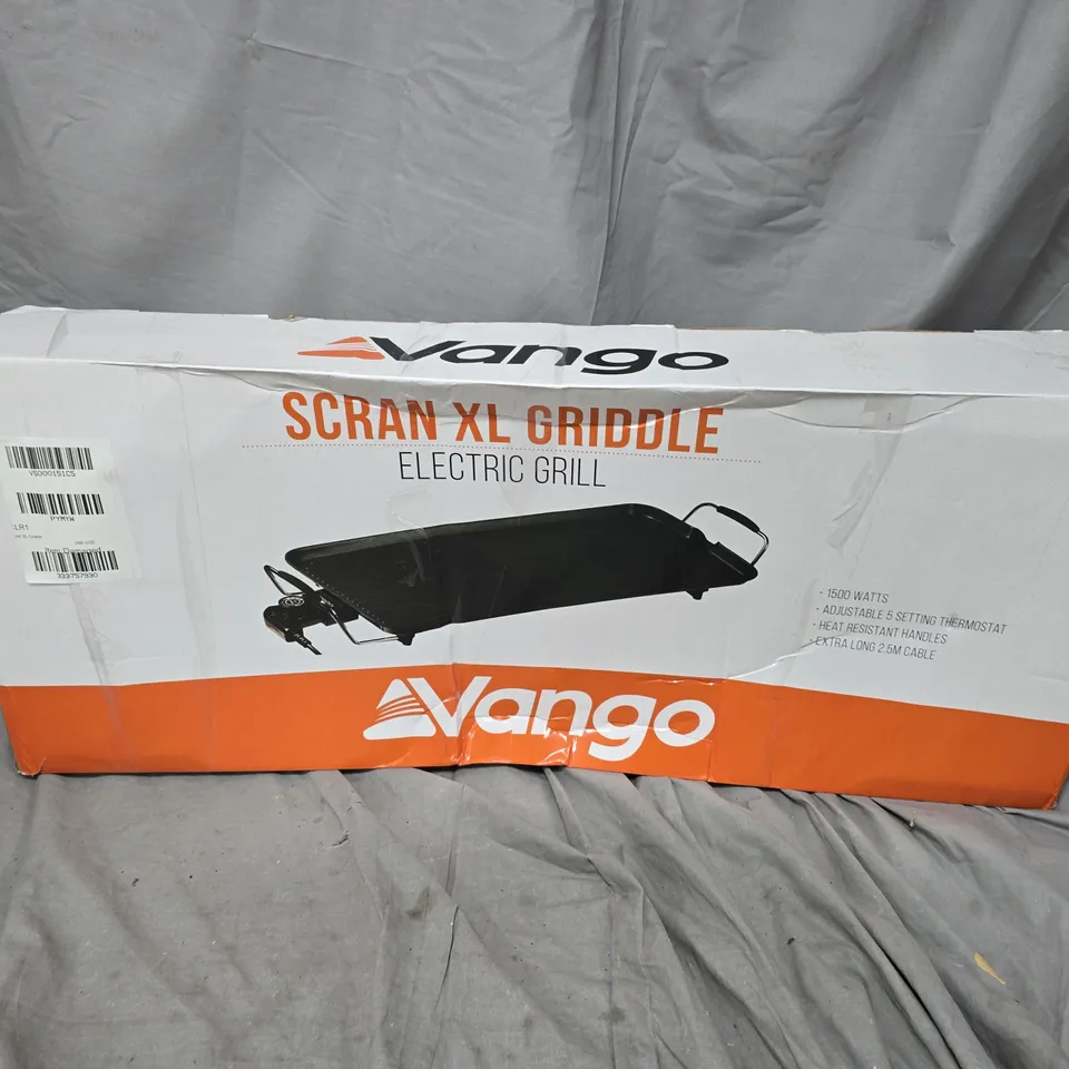 BOXED VANGO SCRAN XL COOKER 