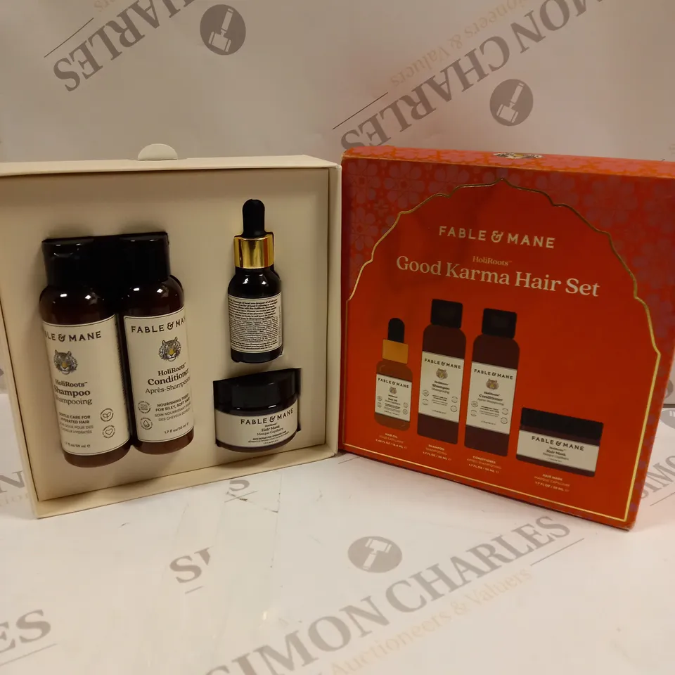 BOXED FABLE & MAIN GOOD KARMER HAIR SET 
