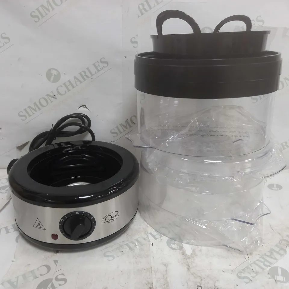 BOXED QUEST 3 TIER FOOD STEAMER