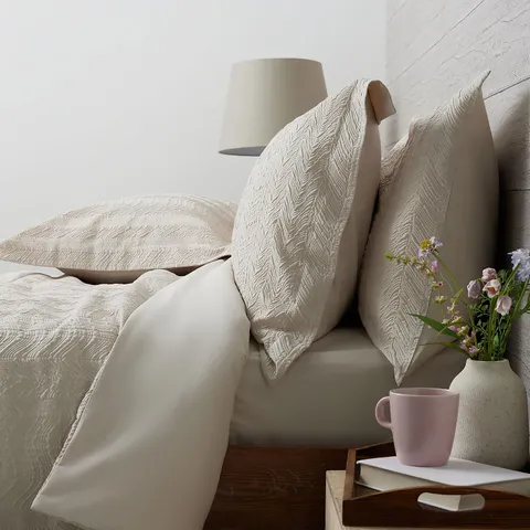 SUPERSOFT BY COZEE HOME TEXTURED WAVE 6 PIECE DUVET SET