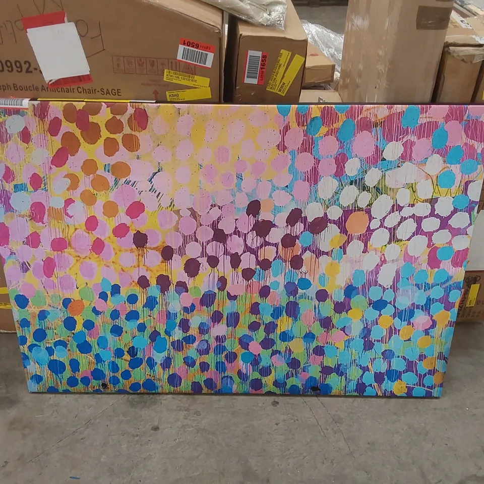 DOTS - WRAPPED CANVAS PAINTING 