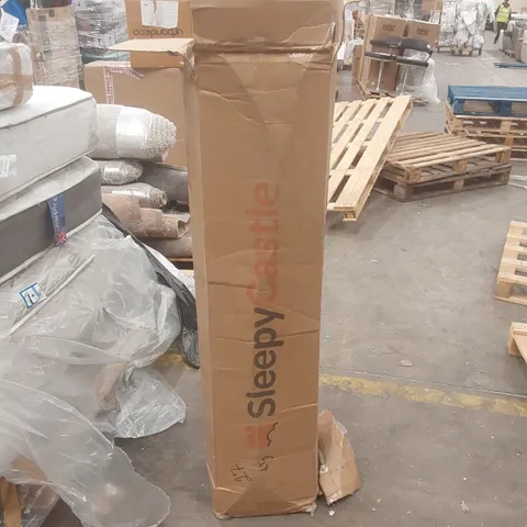 BOXED SLEEPYCASTLE 135CM DOUBLE POCKET SPRUNG MATTRESS