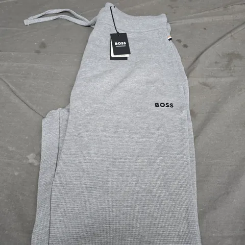 HUGO BOSS CUFFED WAFFLE PANTS - SIZE M