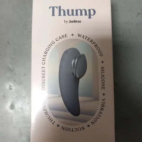 BOXED AND SEALED THUMP BY BELLESA 3 IN 1 NOVELTY TOY