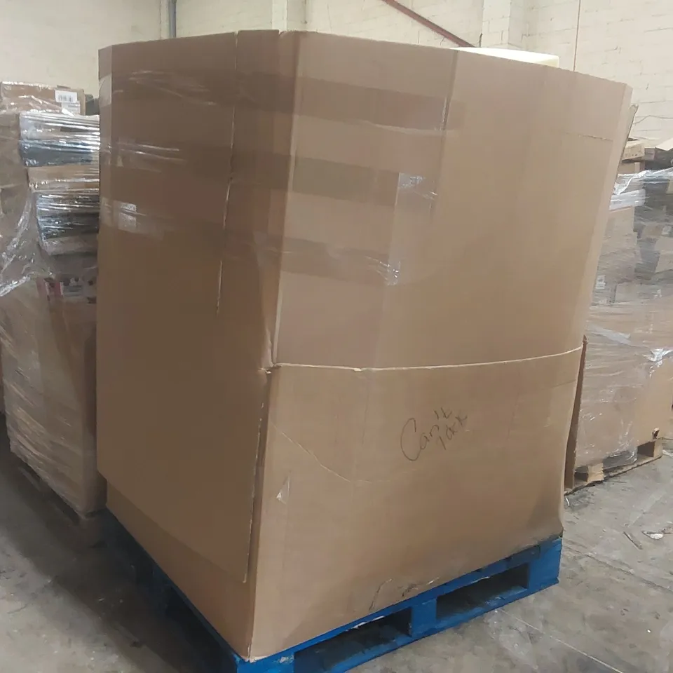 PALLET CONTAINING A LARGE QUANTITY OF ASSORTED CUSHIONS, PILLOWS AND RELATED ITEMS ECT