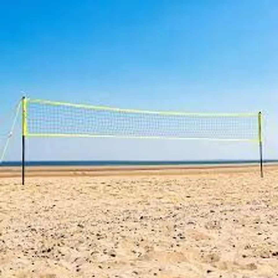 BOXED VERMONT ALUMINIUM BEACH VOLLEY BALL SET