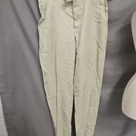 BOTTEGA VENETA SILK TROUSERS – STONE, UK 10 (EU 40)