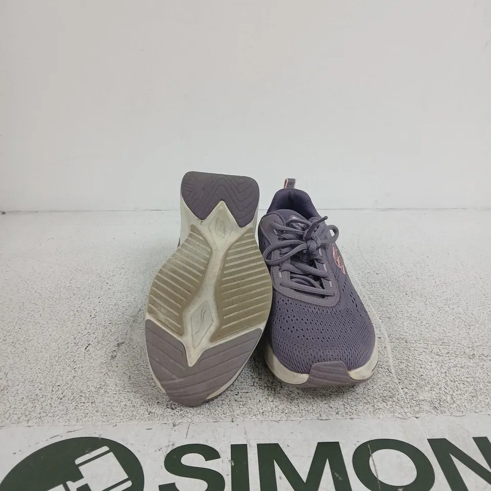 SKECHERS WOMEN'S PURPLE MESH TRAINER UK 4.5 (US 7.5, EU 37.5)