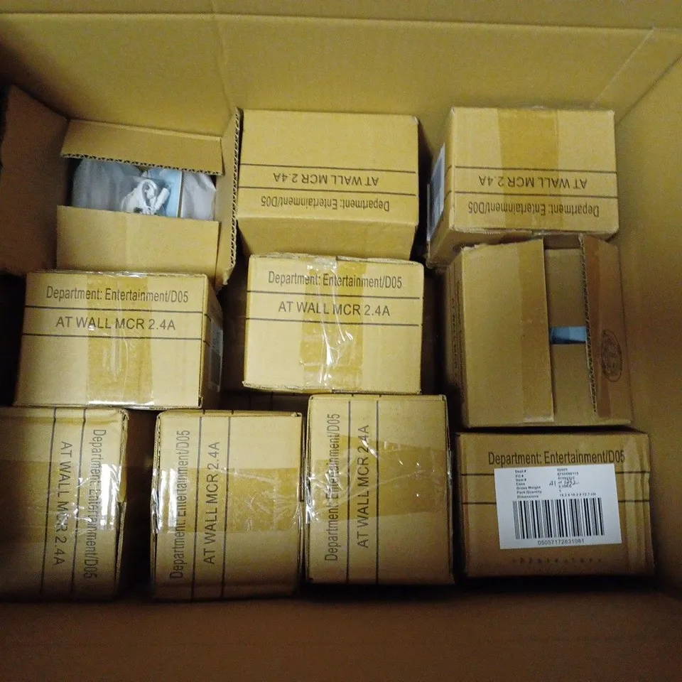 BOX OF APPROX 50 ASDATECH MICRO USB CHARGERS