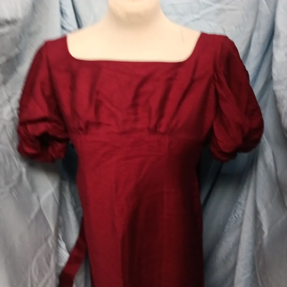 NOBODYS CHILD PAX MIDAXI DRESS – RED, UK 8